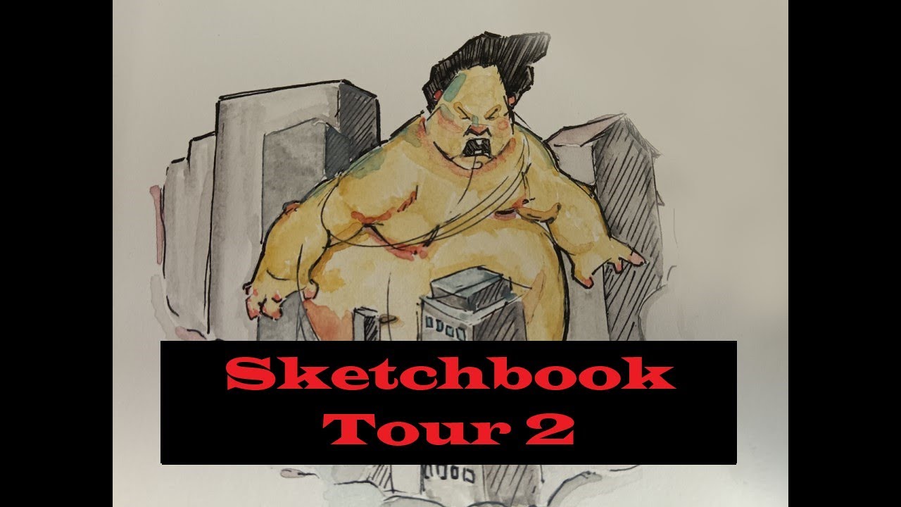 Sketchbook Tour Part 2 - YouTube