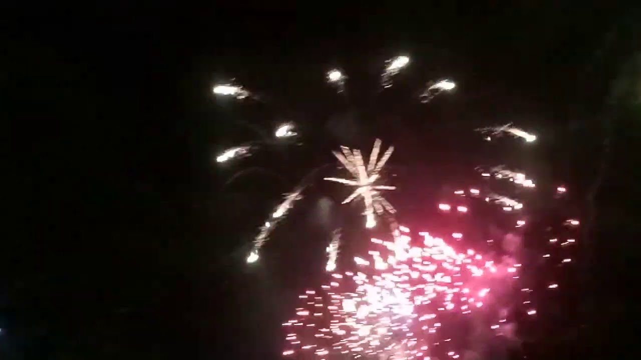 Fireworks feast at Clark YouTube