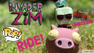 INVADER ZIM POP RIDE | Incredibles 2 Mystery Mini | Funko Pop Unboxing |