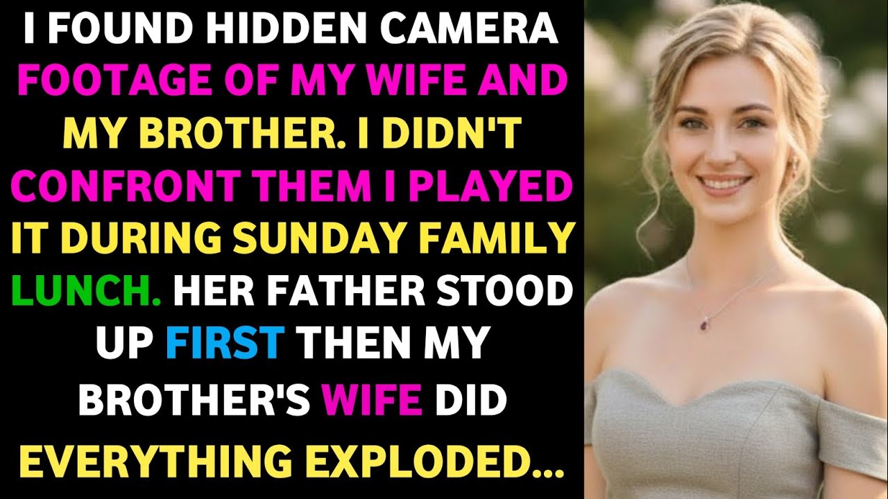 I Found Hidden Camera Footage of My Wife and My Brother. I Didn’t ...