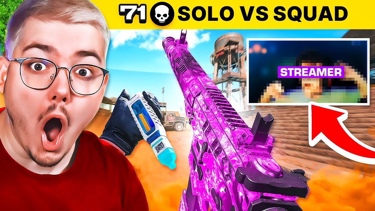 Un INCONNU BAT le WORLD RECORD en SOLO VS SQUAD sur Rebirth Island ...