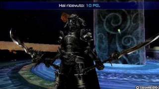 Dissidia battle vs Cpu.