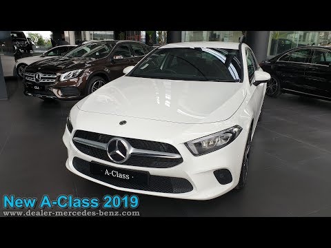 Mercedes A Class 2019 | A200 Polar White Exterior / Interior