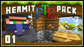 HermitPack 01: Home Sweet Ninja Home     (Modded Survival Minecraft)