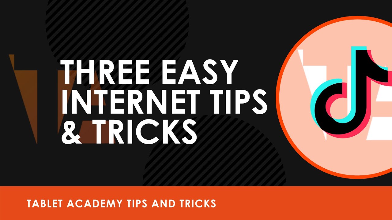 3 Easy Internet / Browser Tips 