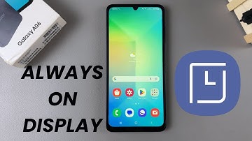 Always On Display On Samsung Galaxy A06