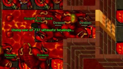 Tibia Knight The Dark - Annihilator