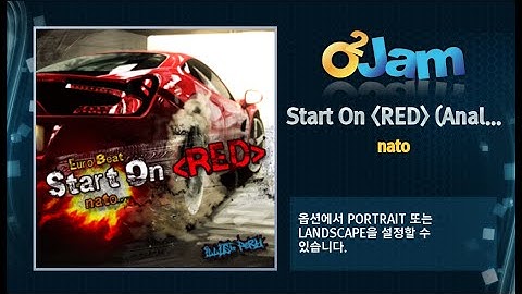 [O2Jam U]  Start On (Red) (Analog) - nato by Clarence Wang, Rhythm Game, MOMO Corp