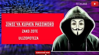 Jinsi ya kupata PASSWORD zako ulizopoteza kwa njia rahisi sana. screenshot 5