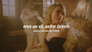 Lindsey Stirling - You're A Mean One, Mr. Grinch (ft. Sabrina Carpenter) // Español + Lyrics + video