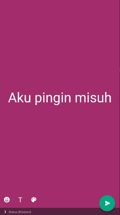Status WA | Misah misuh