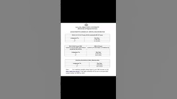 AIOU Assignment Schedule Spring 2024 #exam