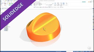 Drehschalter - Rotary Switch - SolidEdge CE Training - Surfaces