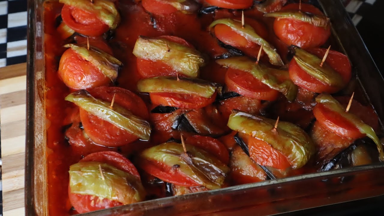 PATLICAN BU KADAR KOLAY BU KADAR LEZZETLİ OLMASINA ŞAŞIRACAKSINIZ – İSLİM KEBABI ( KÜRDAN KEBABI)