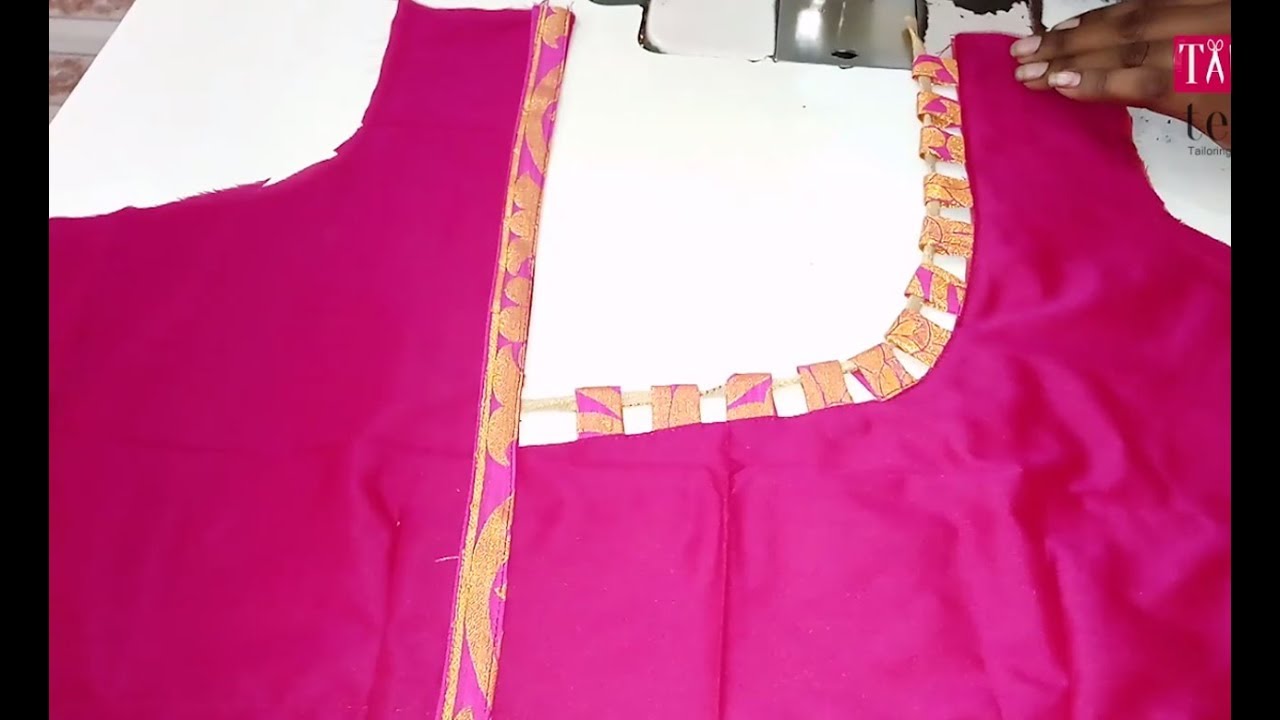 saree blouse design cutting and stitching in tamil