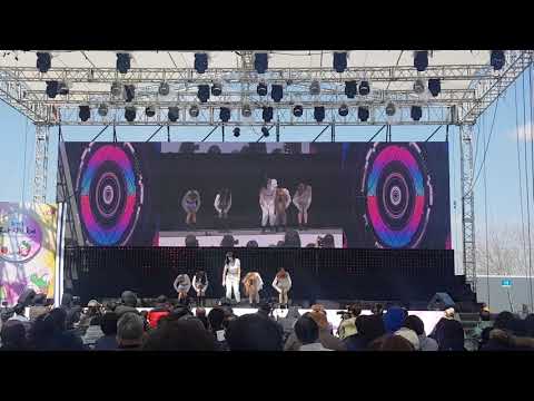 걸그룹 아이러브 청하 12시 논산딸기축제