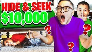 Last To Be Found Wins $10,000 - Challenge! (Hide & Seek) | MindOfRez