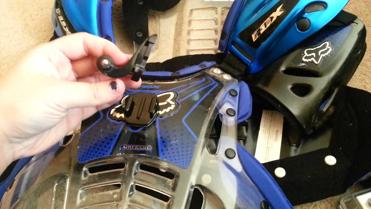 DIY GoPro Mount on MX Chest Protector YouTube