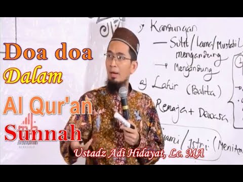 Doa doa dalam Al Quran dan Sunnah Ustad Adi Hidayat, Rahasia Doa cepat