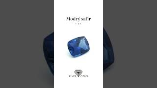 Modrý safír 1.00 ct