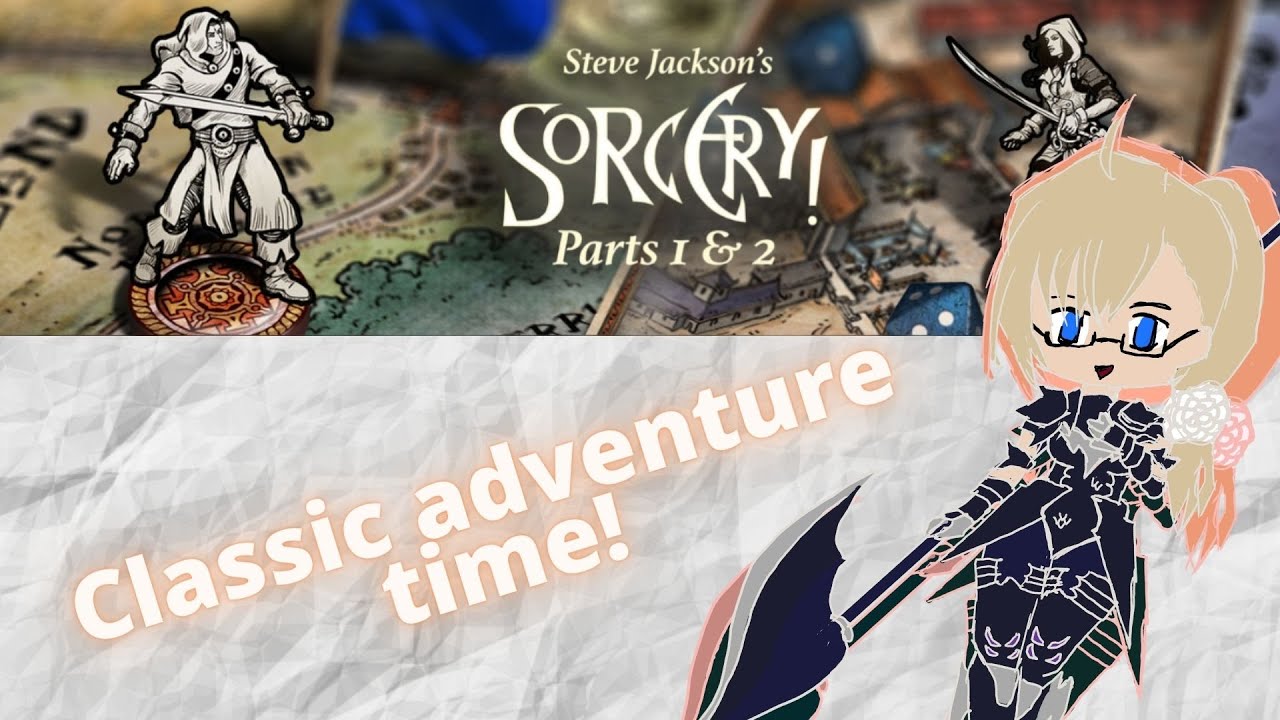 [Steve Jackson's Sorcery stream] Deep down in the hole with no magic and a dream [3] | Vtuber