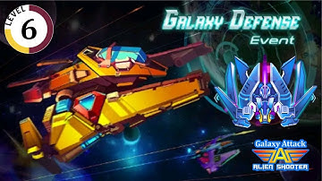 Galaxy Attack: Alien Shooting | Galaxy Defense Event 2023 | Level 6 Review | By Apache Gamers