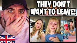 Brit Reacts to Europeans Couldn’t BELIEVE Their Experience In USA 🇺🇸