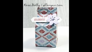 Milk Carton 3D Treat Box