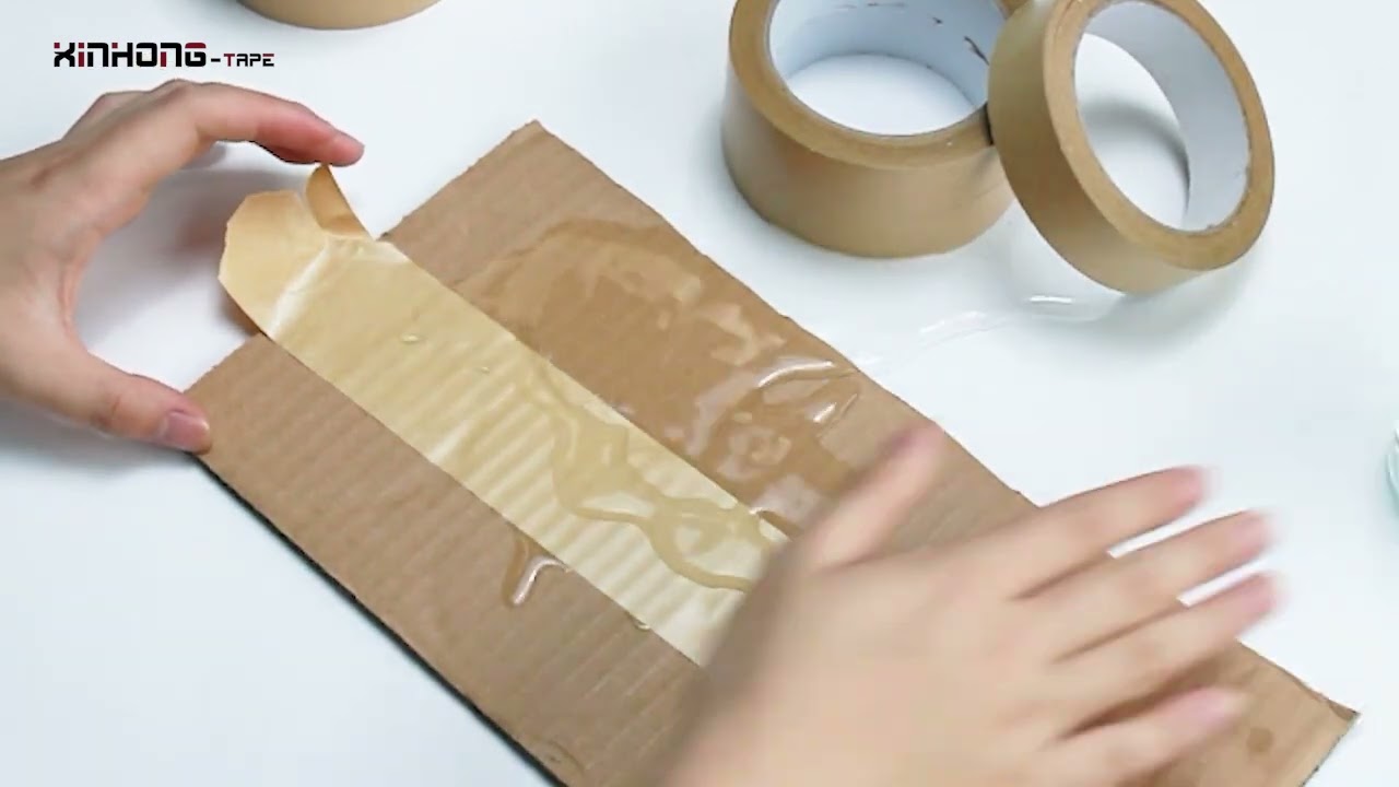 TSSART Self Adhesive Kraft Paper Tape - Brown Packing Tape Frame