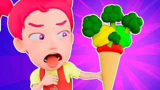 Don't Eat Too Many Frozen Ice Cream + More Nursery Rhymes and Kids Songs