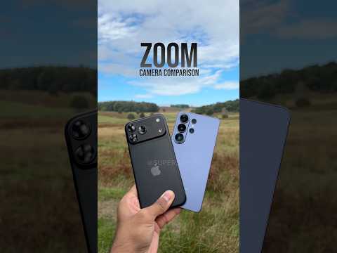 iPhone 18 Pro Max vs Samsung Galaxy S26 Ultra Camera Zoom Test Comparison