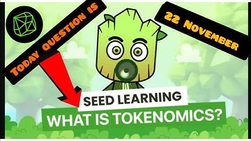 SEED Verify Code | What is Tokenomics? SEED new Update | Seed Video Code #seed #seedairdrop #tricks