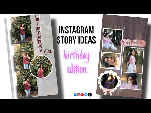 Aesthetic Instagram Birthday Story Ideas | Instagram story ideas | #trending @Seju_creation_87