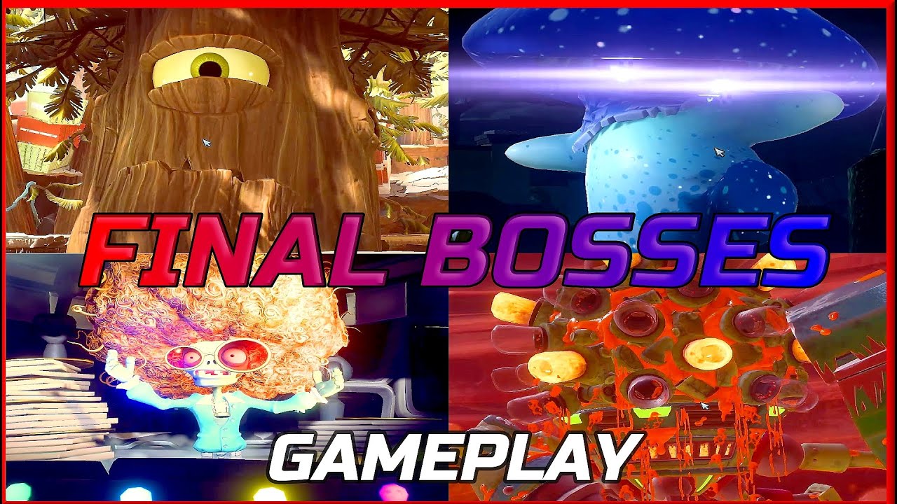 Blight Cap Plants vs Zombies Battle for Neighborville Final Bosses: Dreadwood ...