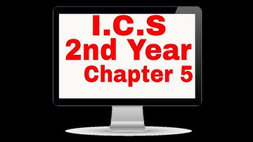 introduction to Microsoft Access | Chapter 5 I.C.S 2nd year