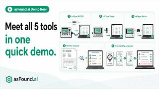 asFound.ai Demo Reel | 5 Tools for Calibration & Testing Labs