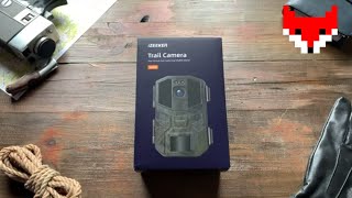 Izeeker Wildkamera Ig400 4K 30Fps, Wildtierkamera Mit Bewegungsmelder Nachtsicht Ip66 Wasserdicht