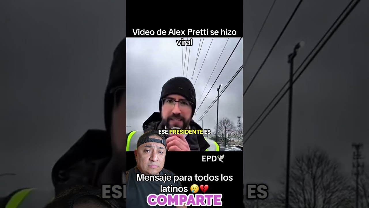 Video de Alex Pretti se hizo viral😢💔🕊️ 