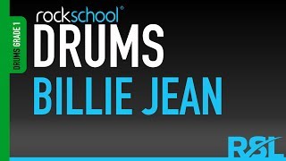 Billie Jean - Rockschool Drums Grade 1