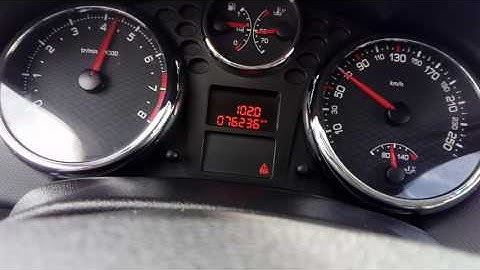 Peugeot 207 rc lemans stage 1(estimating 210 hp) accelaration