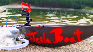 Tesla Turbine Boat 3D Printed (Lily Impeller)