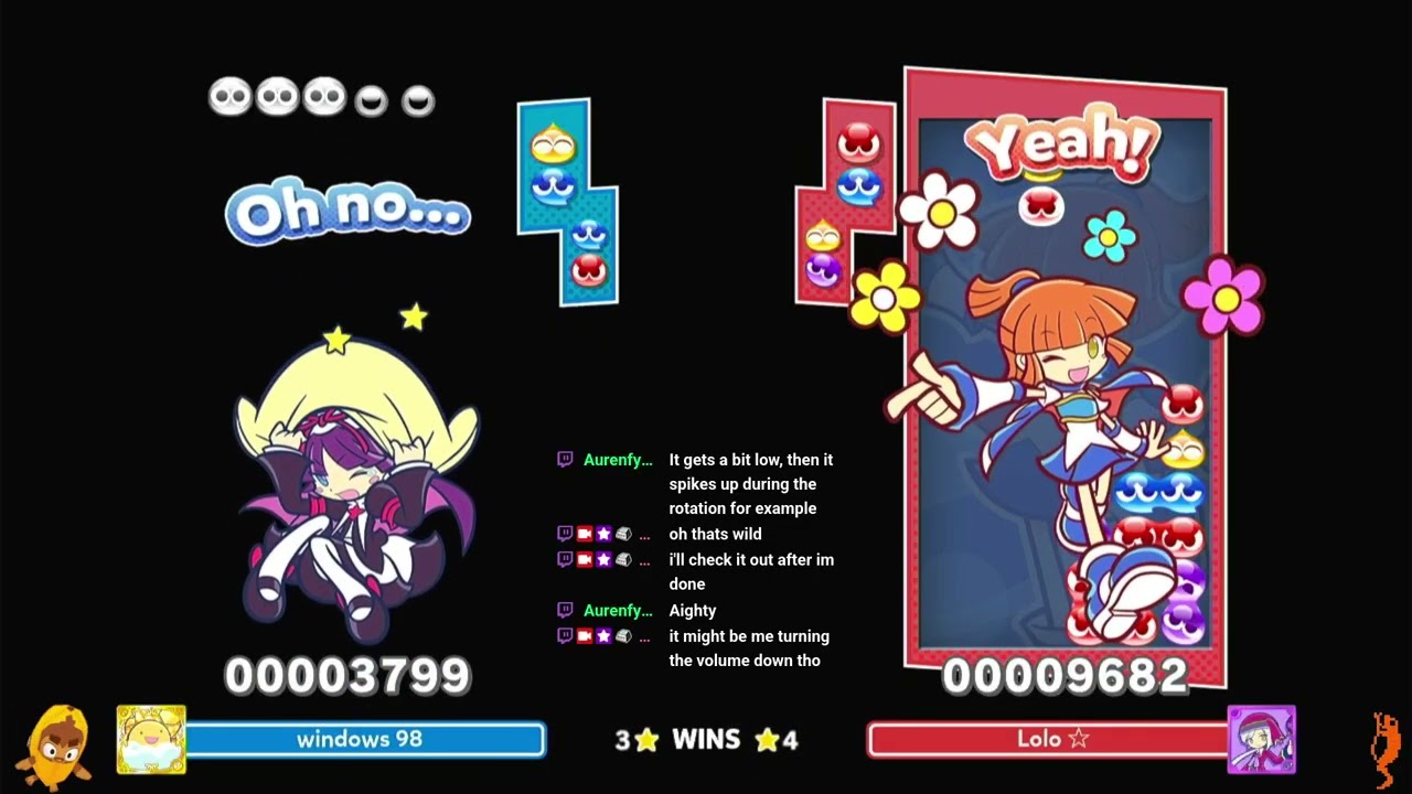 [twitch] is this the 3 in 1 puyo special？ (bankai puyo vs loloshroom, lao9, willtedpetals？)