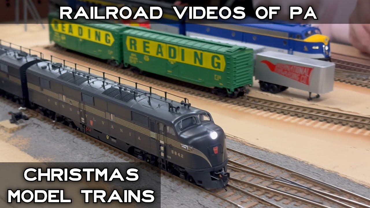 Model Library Train Model Trains at The Lititz Public Library 2022 - YouTube