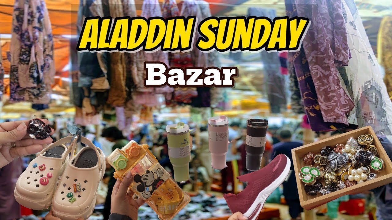 After A Long time visiting Aladdin Sunday Bazar Karachi || Pinterest items in Bachat Bazar