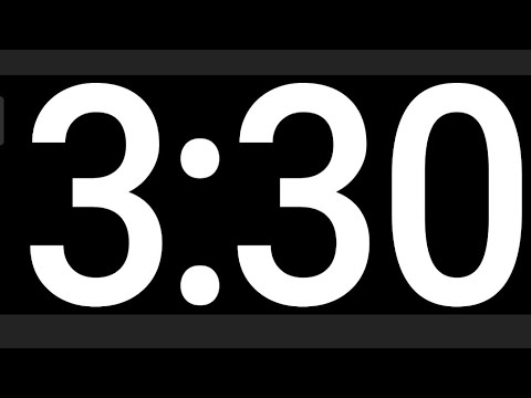 3 Minute 30 second Timer