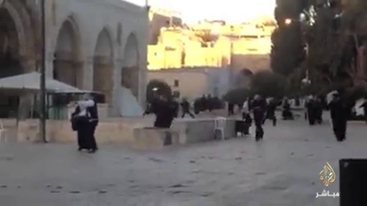 اقتحام قوات الاحتلال للمسجد الأقصى صباح اليوم الاثنين