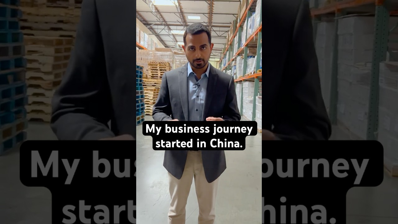 My business journey started in China.