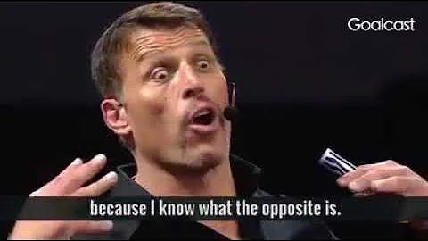 Life is happening for you and not to you - Tony Robbins