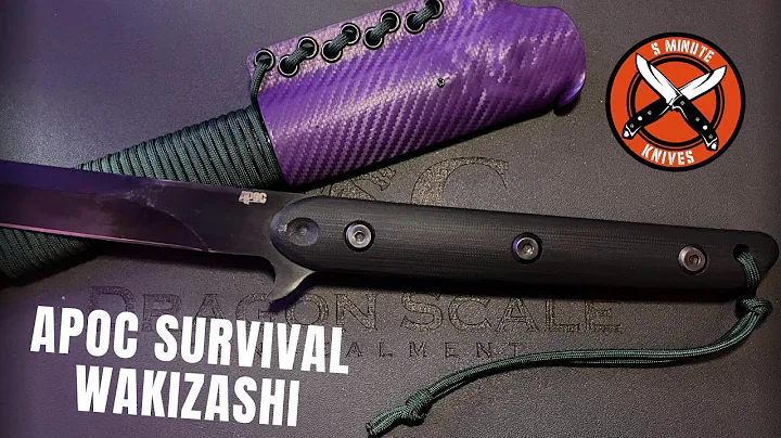 A.P.O.C. Survival Wakizashi - Not Perfect, but Close Enough 👍