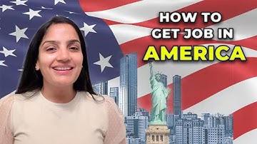 How to Get a Job in USA 🇺🇸 | Work Visa, Sponsorship, & Real Truth (2025 Guide)